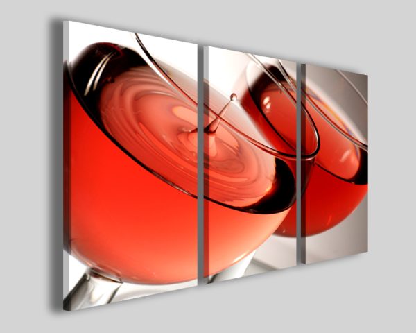 Quadri su tela Real color of the wine stampe canvas